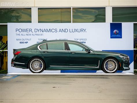 More real life photos of the stunning 2020 ALPINA B7 in ALPINA Green