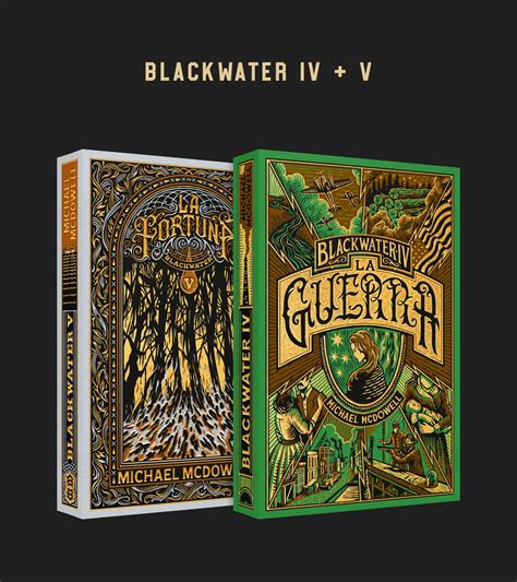 Pack Blackwater 4 La Guerra 5 La Fortuna Castellano Blackie Books