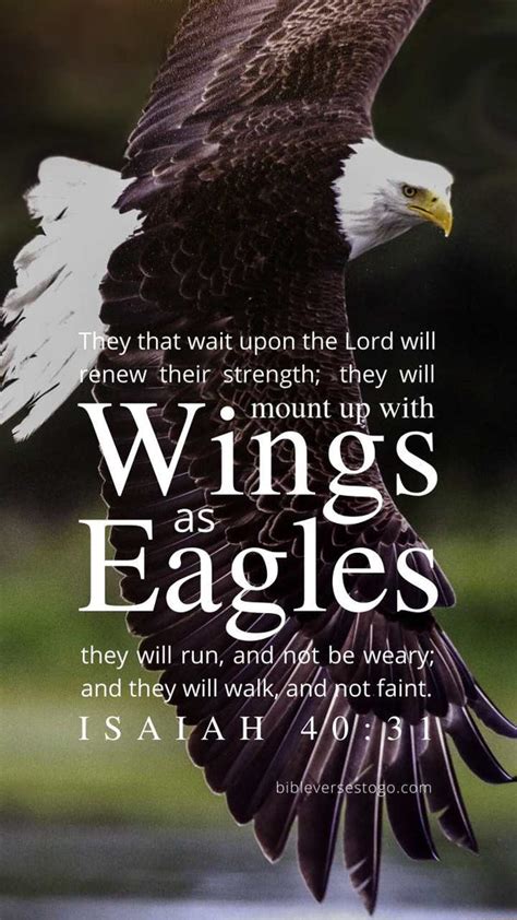 Bald Eagle Bible Verse Wallpaper Bible Verses To Go