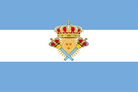 Beta Version Of The Flag Of The Argentine Monarchy By Gabriel Monarch