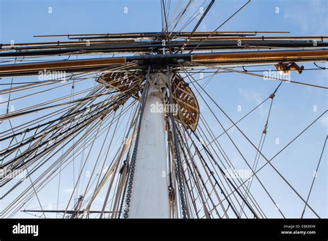 Cutty Sark Sailing Ship At The National Maritime Museum Greenwich