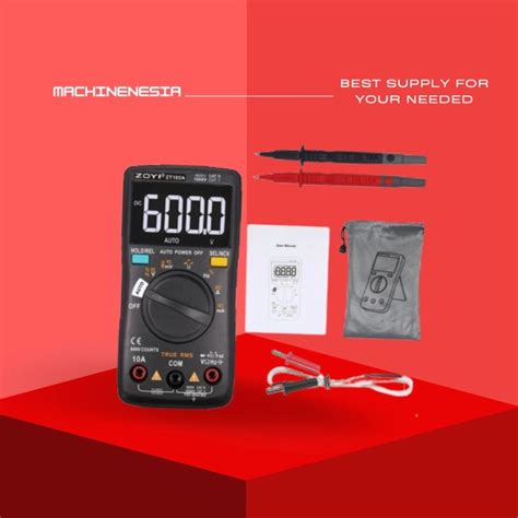 Jual Multitester Digital Ori Bagus Merek Zoyi Zt102a Avometer Digital