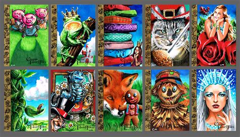 Fairy Tale Trading Cards By Kapow On Deviantart