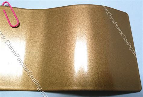 pearl glod powder coating metallic gold powder coating