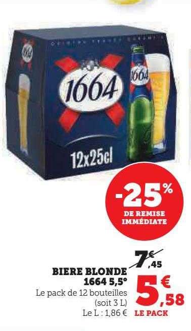 Promo Bi Re Blonde Chez Hyper U Icatalogue Fr