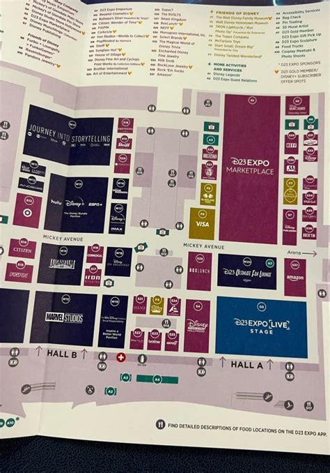 First Look At The D Expo Guide Map Mickeyblog