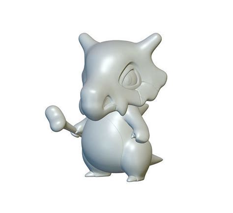 Pokemon Cubone 104 3d Model 3d Printable Cgtrader