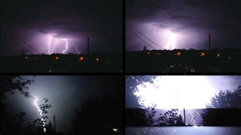 САМАЯ СИЛЬНАЯ НОЧНАЯ ГРОЗА!! МОЛНИИ БЬЮТ В ЗЕМЛЮ ПОСТОЯННО!! ПОТОП ...