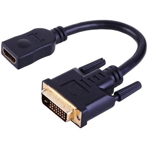 onn. DVI To HDMI Adapter Connector - Walmart.com
