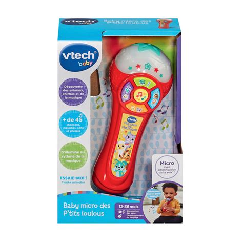 Baby Micro Des P Tits Loulous VTech King Jouet Instruments De Musique VTech
