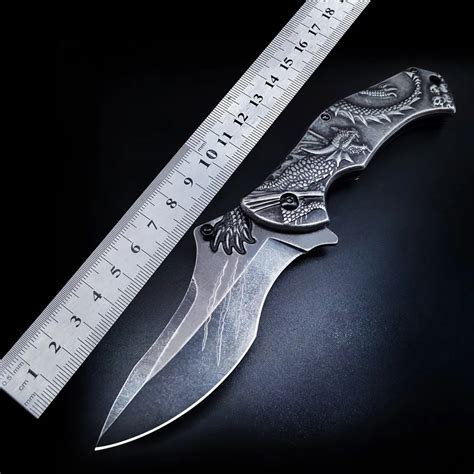 Outdoor-Military-Tactical-Folding-Knife-for-Man-High-Hardness-Portable ...