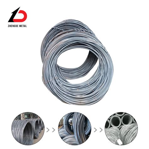 Factory Direct Hot Rolled Steel Wire Rod 5 5mm 6 5mm Steel Wire Rod