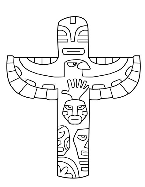 Totem Pole Printable Templates