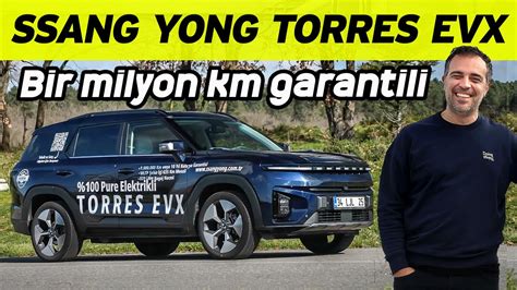 Ssang Yong Torres EVX Test Sürüşü 2024 En Mantıklı Elektrikli