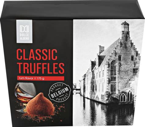 Конфеты сладкие DOLCE ALBERO Трюфели со вкусом рома, 175г - купить с ...