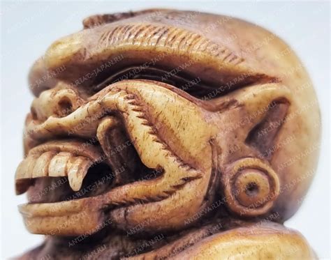 Купить костяную рукоять от меча Крис мифологического существа Бута Нава ...