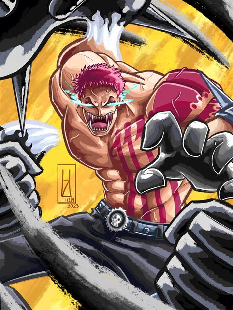 My drawing of Katakuri, what do you think? ( instagram: @hz19art ) : r