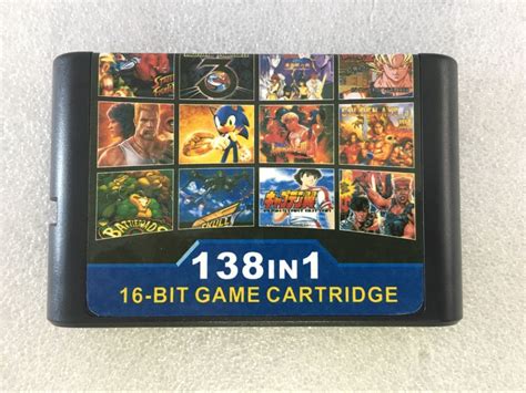 In Sega Megadrive Genesis Bit Game Cartridge With Super Street