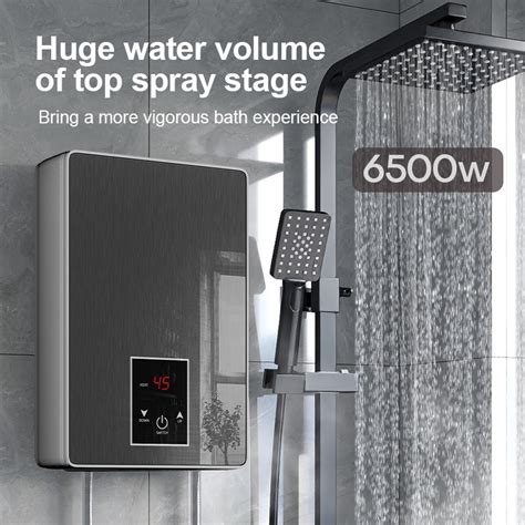 Imuto W Flagship Hot And Cold Shower Water Heater Shower For Bathroom Set Lcd Instant Heater