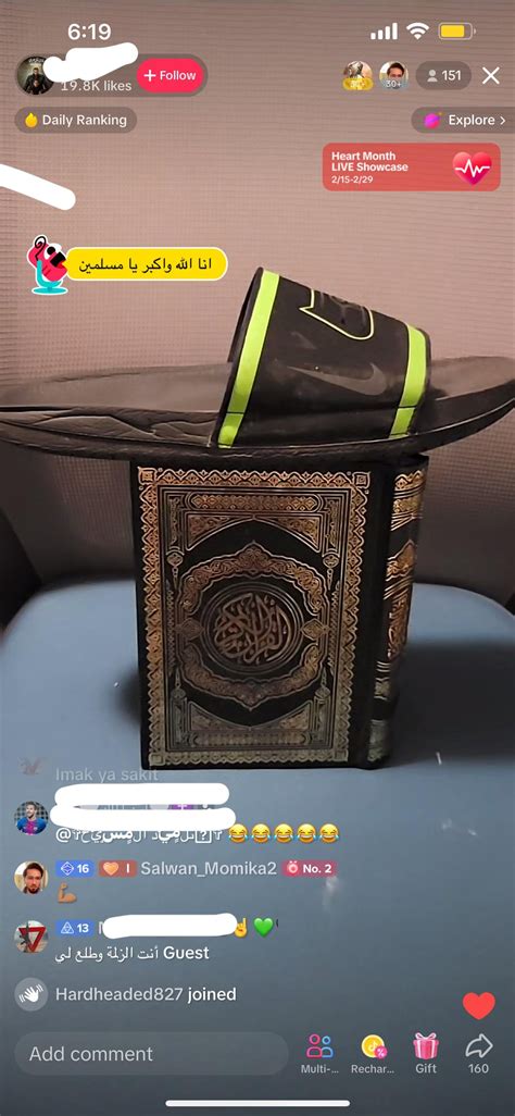 So this on TikTok live💀 : r/AskMiddleEast