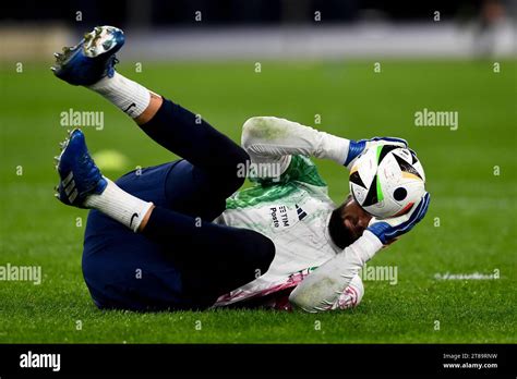 Gianluigi Donnarumma Of Italy Warms Up During The Euro Qualifiers