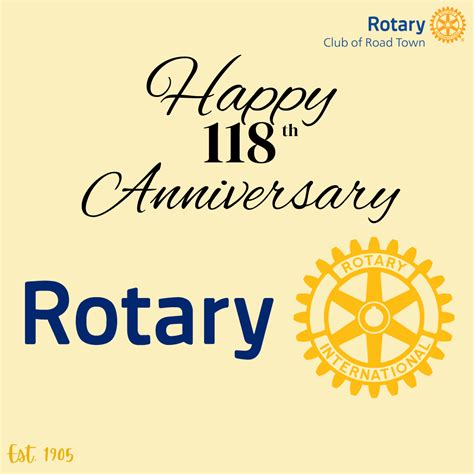 World Rotary Day Rotary Club Of Road Town