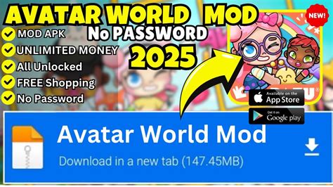 Avatar World Mod Apk Unlimited Money - 🌍 Avatar World All Features Unlocked Mod APK 2025 | Unlimited Fun on ...