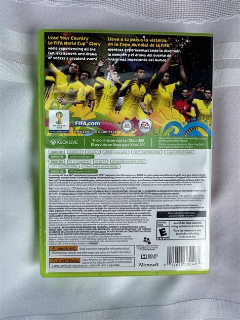 2014 FIFA WORLD CUP BRAZIL XBOX 360 Tested EBay