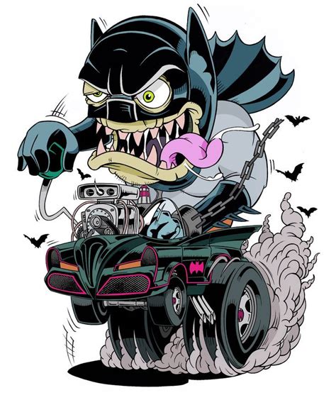 Rat Fink Hot Rod Mustang Moonhost