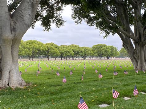 A new memorial wall will rise at the national cemetery in los angeles 17