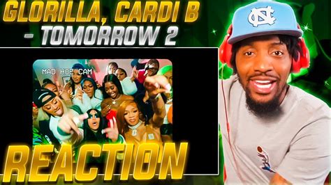 CARDI B SNAPPED GloRilla Cardi B Tomorrow 2 REACTION YouTube