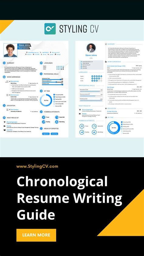 Chronological Resume Writing Guide Artofit