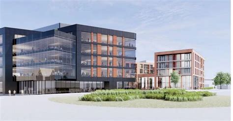 First Look At New Nuneaton Library Office And Homes Development