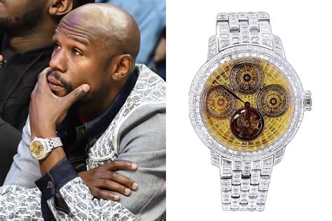 Floyd Mayweather's Watch Collection Including an $18 Million Dollar