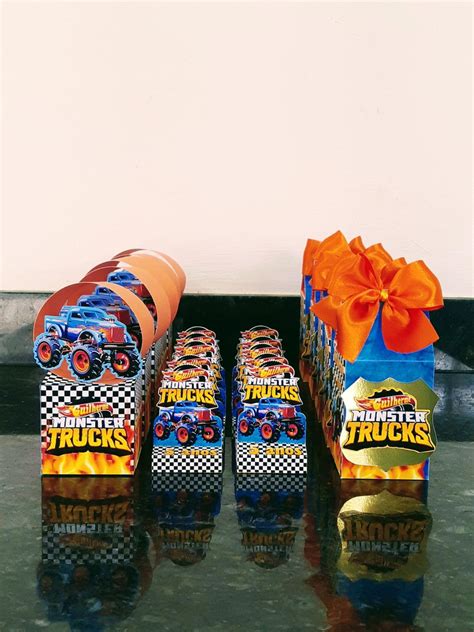Kit Festa Monster Truck Hot Wheels Elo Produtos Especiais