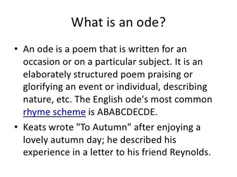 ode definition  examples