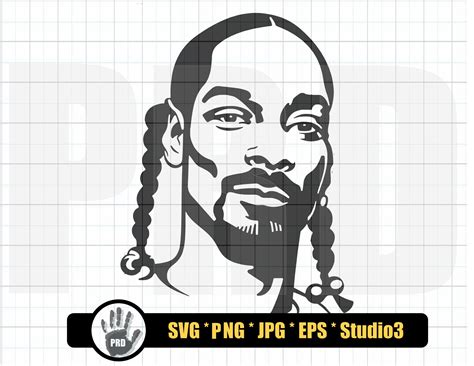 Snoop Dogg Svg File Snoop Svg Hip Hop Svg Rapper Svg Etsy Australia