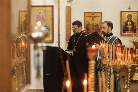 Литургия Преждеосвященных Даров — Храм Воскресения Христова г. Минска