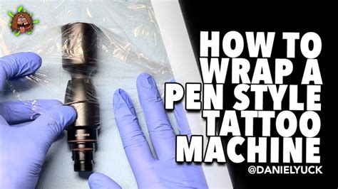 How To Wrap A Tattoo Machine