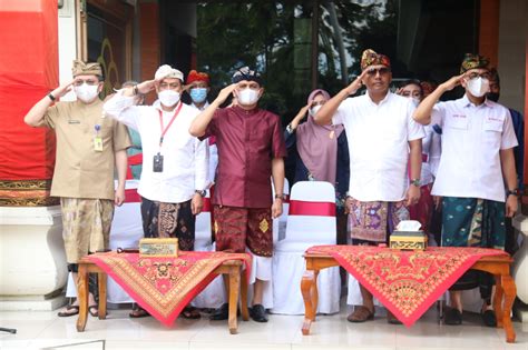 Pemuda Bersatu Bangun Bangsa Kakanwil Kemenkumham Bali Gelar Upacara