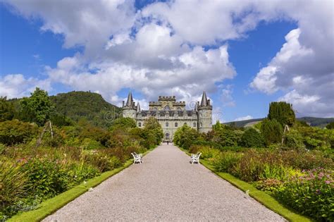 The Inveraray Castle An Iconic Scottish Visitor Attraction Editorial