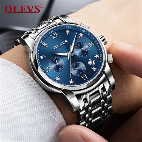 Wristwatch Mens Luminous Watches Luxury Brand Wrist Watches Chronograph