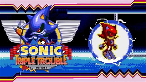 Sonic Triple Trouble 16 Bit V1 2 8 New Update 100 Full Playthrough