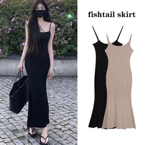 Sweet Hot Girl Sleeveless Fitted Waist Backless Slip Dress Women S Autumn Pure Desire
