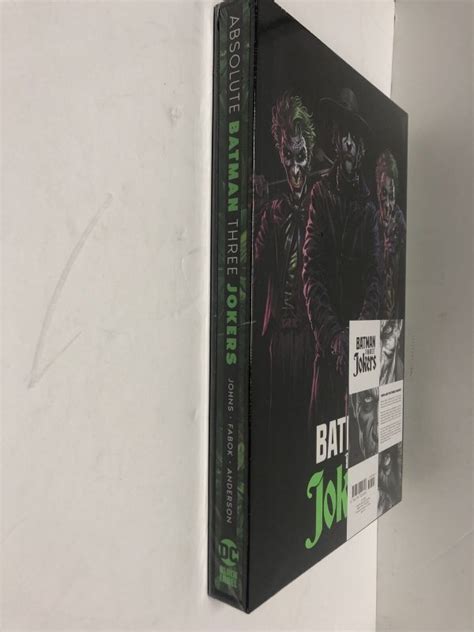 Absolute Batman Three Jokers 2023 Hc•geoff Johns•fabok•anderson