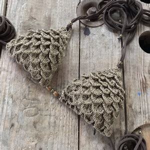 Pdf File For Crochet PATTERN Ariella Mermaid Crochet Bikini Top Sizes XS L Etsy