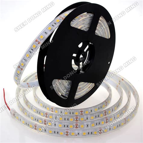 Injection Waterproof Ip68 Led Strip Light 5050 Smd Aquarium Pool