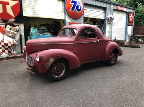 Meant For A Metalworking Michelangelo 1941 Willys Coupe Barn Finds