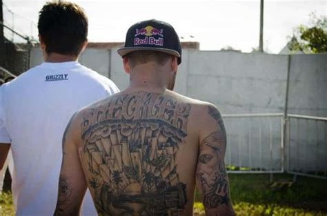 Ryan Sheckler Tattoos | List of Ryan Sheckler Tattoo Designs