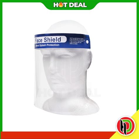 Hotdeal Tex Shield Direct Splash Protection Plastic Face Shields